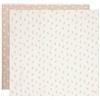 Jollein 535-852-67042 - Set di 2 panni di garza/Swaddle, colore: rosa/bianco (115 x 115 cm)