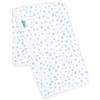 Ti TIN Coperta Bebé con Stampa a Stelle Celeste | Coperta Leggera Calda e Morbida Utile Per Auto - Mini Culla - Culla, 75x110 cm