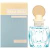 Miu Miu LEau Bleue Edp, eau de parfum intensa a lunga durata, adatta sia all'uso quotidiano sia ai momenti importanti, flacone da 50 ml indicato per essere utilizzato con continuità durante tutto l'an