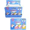 Puckator Set di 4 Segnalibri Magnetici a Forma di Unicorni - Rosa, Azzurro, Giallo e Viola - Regalo Utile Per Bambini e Bambine