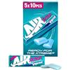 Vigorsol Air Action Xtreme, Gomma da Masticare al Gusto Menta, Senza Zucchero, Confenzione da 5 Stick