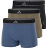 adidas Trunk (3pk) -Active Micro Flex Eco-Bequeme Unterwäsche Pantaloncini, Assorted_4am014, S Uomo