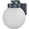 OSRAM Applique LED Endura Classic Erda, attacco E27, IP54, alluminio grigio scuro, compatibile con Smart+