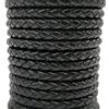 LINCD 1 yarda 3mm 4mm 5mm 6mm 8mm Cordoncini in Pelle Intrecciata Creazione di Gioielli o Perline Cravatta in Pelle
