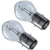 cyclingcolors 2x 12V 35/35W BA20D lampadina moto ciclomotore scooter faro anteriore luce proiettore