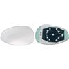 Alkar 6411547 - Vetro Specchio, Specchio Esterno | Compatibile con: ABARTH 500 / 595 / 695, 500C / 595C / 695C, GRANDE PUNTO, PUNTO, FIAT 500, 500 C, GRANDE PUNTO