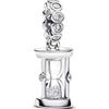 PANDORA Moments 794140C01 - Charm a forma di clessidra in argento sterling con zirconia, compatibile con ME e Moments
