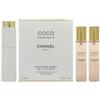 Chanel Coco Mademoiselle EDT Nachfüllbar 20 ml + EDT Füllung 2 x 20 ml W