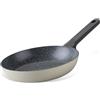Fackelmann Padella Balance Ø 20 cm - Alluminio riciclato, antiaderente in ceramica, senza PFAS - Adatta all'induzione, manico resistente al calore