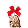 THUN - Addobbo natalizio Babbo e Mamma Natale, totem - Thunland - 7,5x5,6x7,6 cm