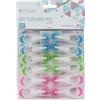 JVL Prism Soft Touch - Mini pioli, confezione da 20