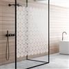 Ambiance Sticker 50 adesivi oscuranti per vetri e porte della doccia, adesivi da parete per bagno, 50 x 100 cm