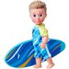 Simba 105733740 Evi Love Timmy Surfer - Bambola da surfoutfit con tavola da surf, 12 cm, a partire dai 3 anni in su