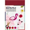 folia 520493 "Bastelfilz TON in TON", Feltro per Decorazioni artistiche (20 x 30 cm, 10 Fogli Assortiti)
