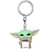 Funko POP! Keychain: Star Wars - The Mandalorian and Grogu - Grogu - Portachiavi Portachiavi originale - Mini figura da collezione - Regalo da calza - Idea regalo - Prodotto ufficiale