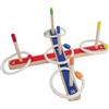 Topiky Set di Giochi di Lancio in Legno Sviluppa la Logica dell'Allenamento del Cervello 5 Poli Giochi di Lancio all'aperto per Interni per Bambini Divertimento in Famiglia