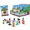 Minecraft blind pack nanofigs 13 figures collezionabili - personaggio assortito