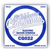 D'Addario Corda singola D'Addario CG022 per chitarra elettrica, Flat Wound, .022