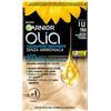 Garnier Olia Tinta Capelli, Senza Ammoniaca, Copre il 100% dei Capelli Bianchi, Formula Formula Vegana, Biondo Chiarissimo Naturale Intenso