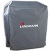 Landmann 15706 Cuffia di Protezione dalle intemperie | Resistente ai Raggi UV, Impermeabile, Traspirante e Resistente al Freddo | Adatta al Barbecue a Gas GRILLCHEF Profi 4 BR [100 x 60 x 120 cm].