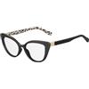 Love Moschino Montatura MOSCHINO LOVE MOL500 7T3 BLACK ANIMALIER 54/17/140 Donna
