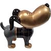Ambienti Glamour statuetta Snoopy oro 26x15 cm h.29 Cod.99C105