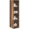 vidaXL Credenza Legno vecchio 35 x 37 x 142 cm Legno multistrato, Mobile per pranzo moderno, design rettangolare, grande spazio, armadietto elegante, rifinitura liscia, arredamento pratico