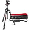 Manfrotto Befree Advanced Twist Camera Tripod Kit, Travel Tripod Kit with Fluid Head and Twist Closure, Portable and Compact, Carbon Camera Tripod for DSLR, Reflex, Mirrorless, Camera Accessories