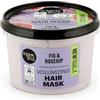 Organic Shop OS Maschera Volumizzante Capelli Grassi Fico e Rosa Canina, 250 ml