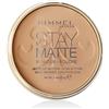 Rimmel London Stay Matte Cipria donna 14 g tonalità 006 Warm Beige