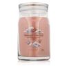 Yankee Candle Signature Praline & Birch Candela profumata 567 g tipo Watercolour Skies