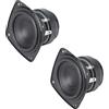 Dcaknri 1 coppia 3 Music Full Ranges 4Ohm 25W Midrange portatili