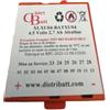 Générique BATXU04 - Batteria di allarme compatibile RXU04X per DAITEM Hager LOGISTY ATRAL - 4,5 V 2,7 Ah