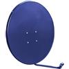 LTC Parabola Satellite 90 cm Blu Scuro - Alta Resistenza, Compatibile Astra Hotbird Amos Eutelsat, Supporto LNB Universale, Installazione Semplice, Segnale Stabile