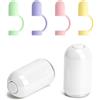 LOLANIUT Set di 6 Tappi di Ricambio Bianchi per Apple Pencil, Tappo di Ricambio Magnetico per Apple Pencil di Prima Generazione con Copertura in Silicone per Pencil, Protegge la Porta di Ricarica