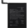 Audiosystem BATTERIA COMPATIBILE per XIAOMI POCO X3 M2007J20CG M2007J20CT BN61 SOSTITUZIONE RICAMBIO PILA con Capacità Originale 6000MaH