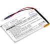 TECHTEK Batteria 1250mAh compatibile con [Garmin] Nuvi 770, Nuvi 770T sostituisce 010-00657-06 FBA