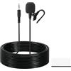 QUARKZMAN Microfono Per Autoradio, 3.5mm Connettore Diretto 3 Poli Microfono Esterno Per Autoradio Con Cavo Da 9.8 Piedi Per Unità Testina Veicolo Stereo Radio Ricevitore GPS DVD