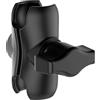 XiXiYang RAM Mounts - Braccio a doppia presa da 25 mm, misura B da 2,5 cm, a sfera, corto, compatibile con supporti RAM, in metallo, lunghezza intera, per bici e moto, adattatore a sfera da 2,5 cm