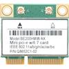 Wouueso Scheda WiFi 7 PCI-E BE200 BE200HMW 8774Mbps 2,4G/5G/6Ghz per Bluetooth 5.4 802.11BE adattatore di rete antenna