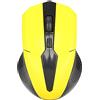Elprico Mouse Wireless, Mini Mouse Wireless per Computer Ottico Ergonomico 2.4G, Accessori per Computer per Tablet PC Notebook (Yellow)