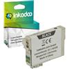 Inkadoo Inchiostro per Epson C13T12814011 / T1281 XL, nero compatibile Stylus SX 420 420 W 230 130 Stylus Office BX 305 F, cartuccia d'inchiostro 255 pagine, cartuccia stampante, cartucce, inchiostro