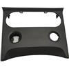 ECKBRJA Pannello radio 2008 2009 2010 2011 2012 2013 2014 2015 Per Qashqai Pannello CD Controllo Condizionamento Aria Decorativo Più Leggero(Double hole)