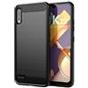 BAIDIYU Cover per LG K22, AntiGraffio, Sottile Paraurti Antiurto TPU Protezione Flessibile, Custodia Cover per LG K22.(Nero)