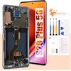 Arbilato Schermo OLED per Samsung Galaxy S20 Plus 5G Schermo di Ricambio per Samsung S20+ Schermo LCD SM-G986, SM-G986F Touch Display Digitalizzatore Parti di Riparazione con Telaio (con Funzione Impronte