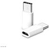 Mr.Gadget's Solutions Mr. Gadget's Solutions Micro USB a tipo C adattatore / maschio a femmina / ricarica rapida + trasferimento dati / convertitore / connettore - bianco