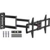 ELIVED Supporto da parete per TV a braccio lungo con 962 mm per TV Most 42-75 pollici, Full Motion TV Mount swivelling and Tilting, Holds up to 45 kg. Supporto TV Max VESA 600 x 400 mm EV3038