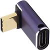 NFHK USB4 Tipo C maschio a femmina 240W Potenza 40Gbps Data 8K Video Adapter Up Down angolato per NS Phone Laptop