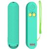 Hesupy Custodia protettiva in silicone per telecomando Nex Playground Game System, antiscivolo, morbida protezione con cordino (verde)