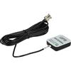 vhbw antenna GPS compatibile con Garmin GPSMap 168 Sounder, 172, 172C, 176, 178, 178C navigatore - Base magnetica, con connettore BNC, 5 m